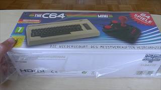 The C64 mini 2018 Test DE [upl. by Nirred372]