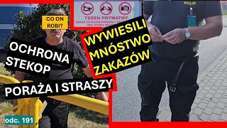 Ochrona STEKOP straszy w Białymstoku  Ubojnia ma mnóstwo zakazów  Szczupak i żołędzie w PERN 191 [upl. by Kuehnel316]