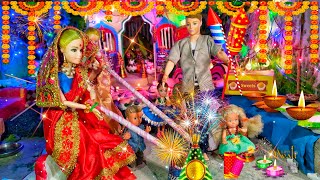 Barbie Routine in Indian Villagegudiya wala Epi230Barbie barbiebarbie ki kahani [upl. by Clevey]