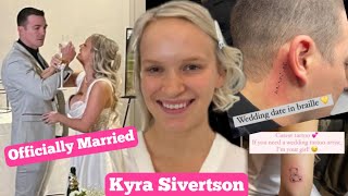 Kyra Renee amp Prestons WEDDINGJesssFam Got A Tattoo [upl. by Rai]