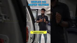 Scorpio N Full Car Damping  Car Damping Solutions  Car Accessories Chennai  Car Sound Proofing [upl. by Retsevlys]