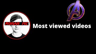 Most Viewed RonanMC Videos Ever Avengers Endgame Edition [upl. by Adachi]