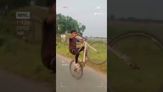 Cykel welli MTB stunt shoth vedio [upl. by Surtemed]