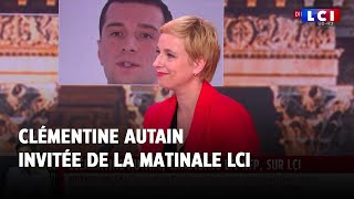 quotLe combat contre lantisémitisme est pour moi consubstantiel de la gauchequot  Clémentine Autain [upl. by Oraneg]