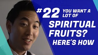 You Want The Fruit of The Spirit or Spiritual Fruits HERES HOW  Beginners Discipleship 22 [upl. by Zapot116]