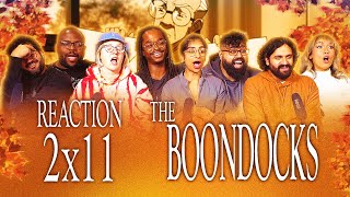 Normies Forbidden P Word  The Boondocks 2x11 quotThe SWordquot  Group Reaction [upl. by Ikeda]