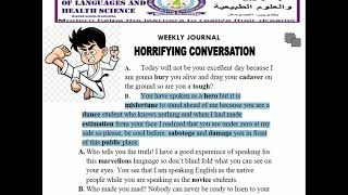 Wadasheekeysi Waabsi ah Horrifying Conversation [upl. by Anawik]