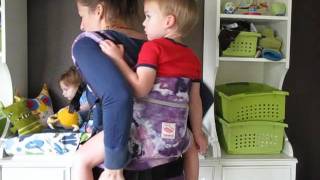 PAXbaby Manduca Toddler amp Baby Instructional Demo [upl. by Savill529]