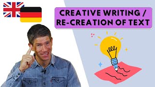 quotReCreation of textquot oder quotCreative writingquot Englisch Mittelstufe Oberstufe Abitur [upl. by Mavra]