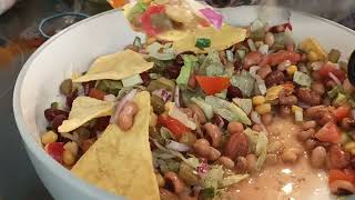 I got this Nachos salad recipe from an Italian chef the most delicious salad in 5 minutes [upl. by Artnoed]