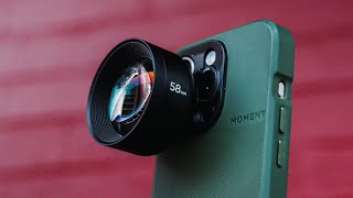 Moment TSeries 58mm Tele Lens Review [upl. by Miharba]