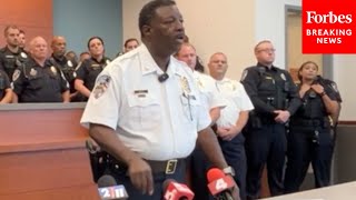 Im Done With It Ferguson Police Chief Slams Activists After Officer Severely Injured In Protests [upl. by Zeuqcaj]