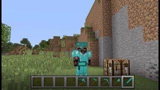 alle Werkzeuge und Rüstungen in Minecraft craften Tutorial deutsch [upl. by Goober]