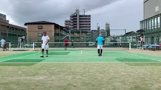 藤井寺市民総合体育大会シニア45の部 予選①🎾尾野•北野④1大釜•鈴木 202491 [upl. by Niwrehs906]