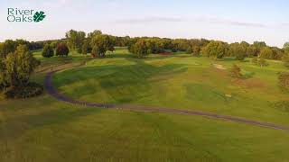 River Oaks Golf Course Aerial Drone Tour [upl. by Schlessel]