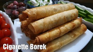 Cigarette Borek Recipe Sigara Böreği Tarifi [upl. by Cleveland]