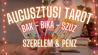 ✨ Bak Bika Szűz augusztus havi tarot ✨ szerelem ❤️ pénz 💸 ✨ Mit hoz ez a hónap ✨ [upl. by Rriocard]