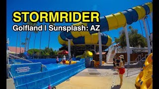 4K Stormrider Golfland Sunsplash Mesa AZ [upl. by Klina]