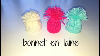 Bricolage Bonnet en Laine [upl. by Desmond]