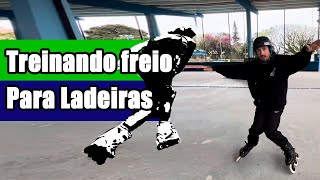 Como frear de patins em ladeira  Avançado [upl. by Ennaeed]