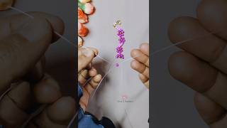 Daisy flower beads bracelet tutorial easy Membuat gelang manik bunga daisy beadingtutorial [upl. by Adnotal]