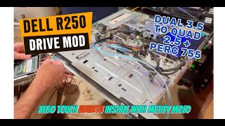 Dell Chassis Storage Mod and Ubuntu Zero Touch Install [upl. by Ymrots]