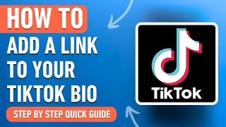 How to add a Link to TikTok Bio 2024 Easy Tutorial [upl. by Baynebridge]