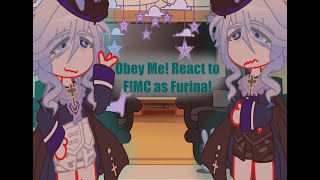 Obey Me React to FMC as Furina Obey Me x Genshin Impact [upl. by Hicks721]