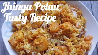 Jhinga polau Easy recipe [upl. by Oneladgam609]