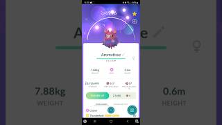 ✨ Shiny Spritzee Family Spritzee Aromatisse Pokemon Go pokemon pokemongo pokémongo [upl. by Eimmaj265]