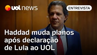 Haddad muda planos após declaração de Lula ao UOL sobre aposentadoria e BPC Roncaglia analisa [upl. by Aiveneg]