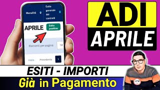 ASSEGNO DI INCLUSIONE ⚠️ INPS 23 APRILE 2024  in PAGAMENTO ADI ESITI DATE IMPORTI SMS LAVORAZIONI [upl. by Munroe456]