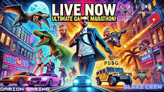 Damion Gaming Live Ultimate Action Marathon – ARK Grand RP Hitmaadcast [upl. by Kubetz760]