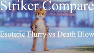 Lost Ark  Striker 1460 Compare Esoteric Flurry vs Death Blow [upl. by Natanoy]