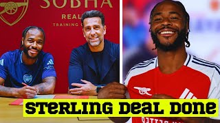 ARSENAL SIGN RAHEEM STERLING [upl. by Ailemaj952]