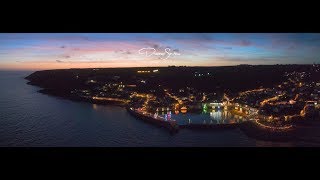 2017 Mousehole Harbour lightsstunning as usual [upl. by Meerek]