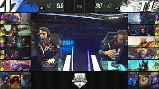 SKT vs CLG Highlights  SK TELECOM T1 vs COUNTER LOGIC GAMING Game 2  2016 MIDSEASON INVITATIONAL [upl. by Blight257]