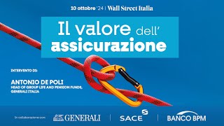 Il valore dellassicurazione de Poli e la centralità del fattore salute [upl. by Evangelist]