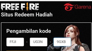 Cara Memasukan Code Redeem Garena Free Fire  Event Grand Final FREE FIRE JAKARTA INVITATIONAL [upl. by Acinomal]