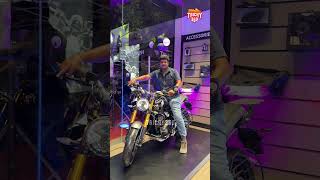 Iconic British Brand Triumph Motorcycles🇬🇧 Now Roaring in Trichy 🏍 Trichy360 Shorts Triumph [upl. by Brewer]