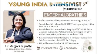 ENCEPHALOPATHY PROF MANJARI TRIPATHI HOD NEUROLOGY AIIMS ND [upl. by Ludovick]