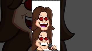 Bora transformar o Ozzy Osbourne em desenho animado ozzy ozzyosbourne animacaodigital animacao [upl. by Llewen292]