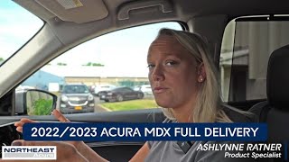 20222023 Acura MDX Full Delivery and Tutorial [upl. by Volin139]