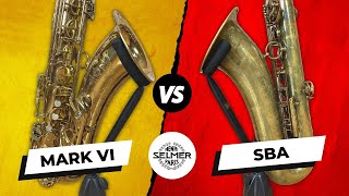 15 Key Differences Between the SELMER Mark VI and SBA Saxophones [upl. by Guthry]