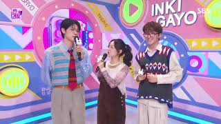 INKIGAYO MC Yeonjun Jihu and Woonhak 240204 [upl. by Tankoos]