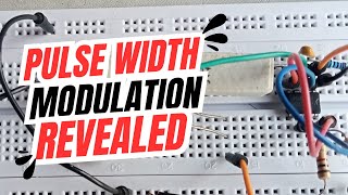 HOW TO BUILD PULSE WIDTH MODULATION CIRCUIT  DC MOTOR CONTROLLER WITH PWM [upl. by Teddie]