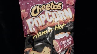 Cheetos Popcorn Flamin Hot Cinnamon Sugar [upl. by Laetitia712]