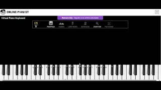 Piano Beginner 1 Keyboard Notes [upl. by Jabe]