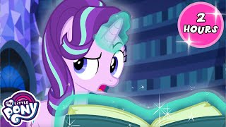 Starlight the Student Best Moments 👩‍🎓✒️  2 HOURS  My Little Pony Friendship Is Magic✨FULL [upl. by Nodnek709]