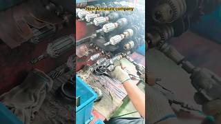 Armature winding workshop ⚒️video subscribe shortvideo trending ytshorts shorts viralvideo [upl. by Eylloh827]